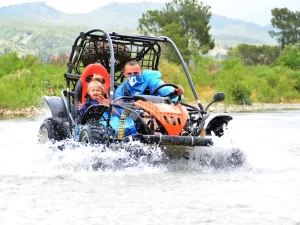 Alanya Buggy Safari Turu 4x4 | Toros Dağlarının Eteklerinde 18KM Dev Parkur | Yüzme Molalı!