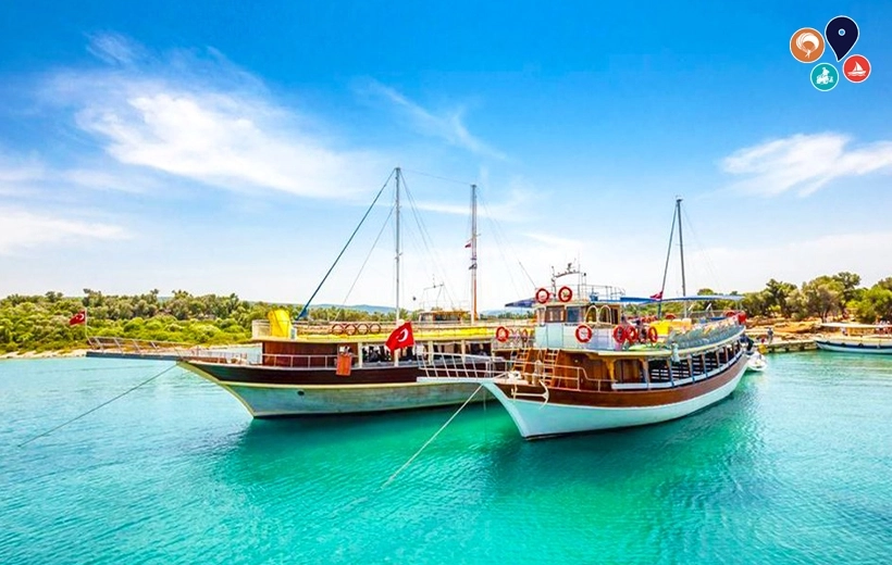 Marmaris Tekne Turu | Mavi Yolculuk | Cennet Adası, Fosforlu Mağara, Akvaryum Koyu, Yeşil Deniz